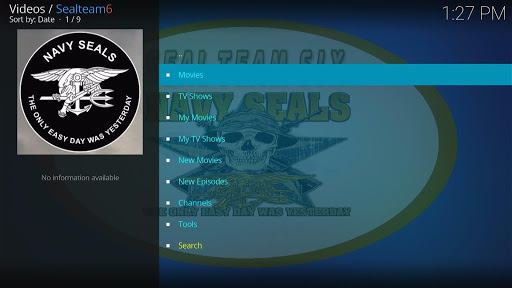 Seal team 6 Kodi 19 Matrix