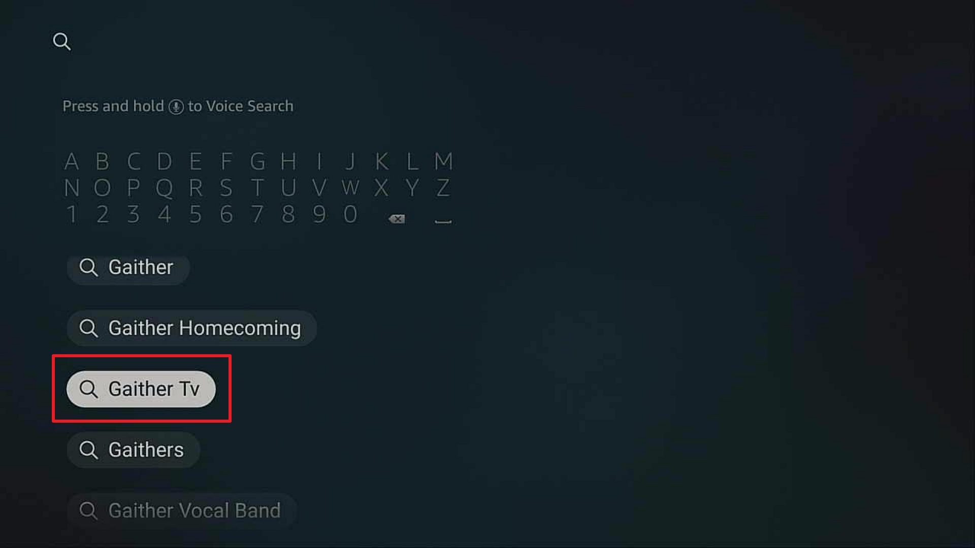 Step 2 Install Gaither TV App on Firestick with Screenshots