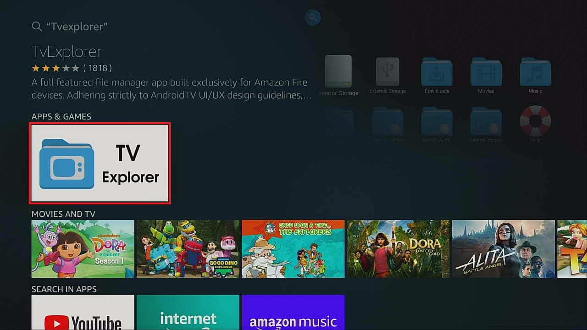 Step 3 Install TvExplorer On Firestick