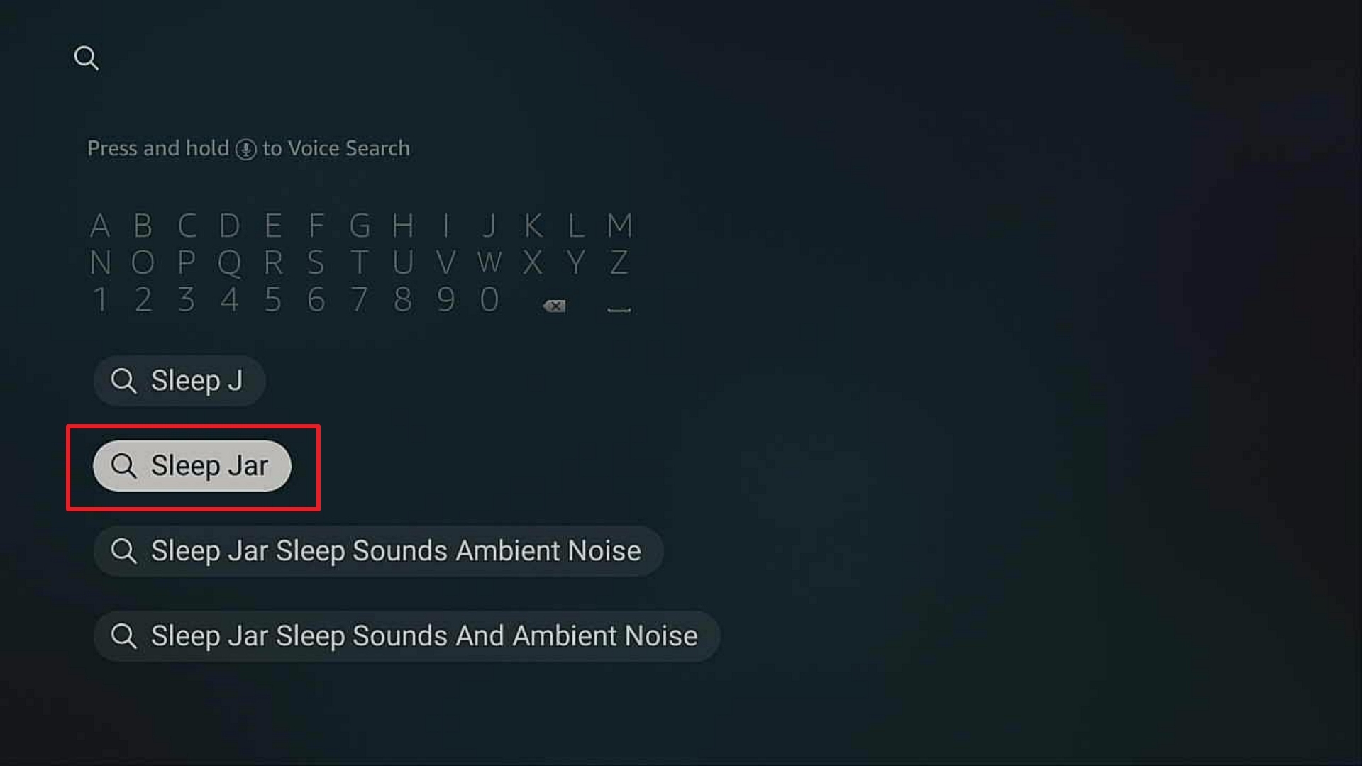 Step 2 Install Sleep jar on firestick