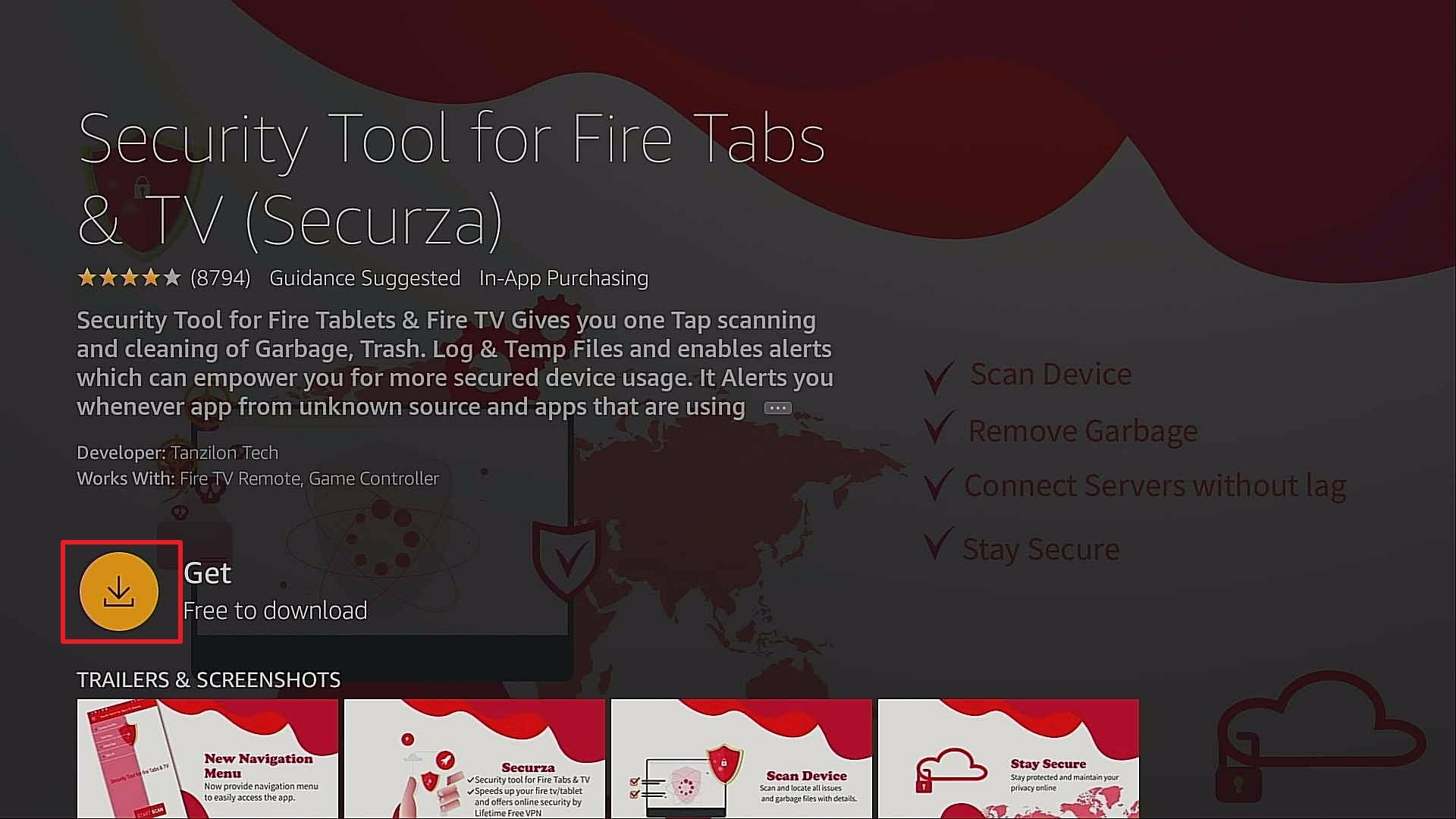 Step 4 Install Securza or Security Tool App On Firestick