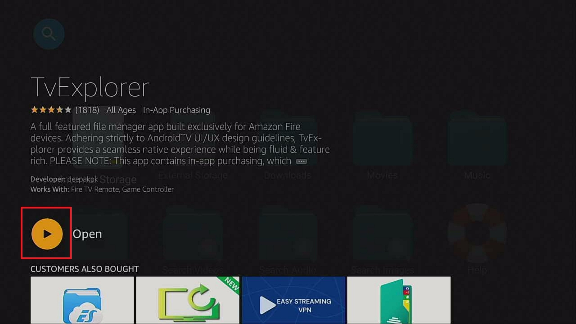Step 5 Install TvExplorer On Firestick