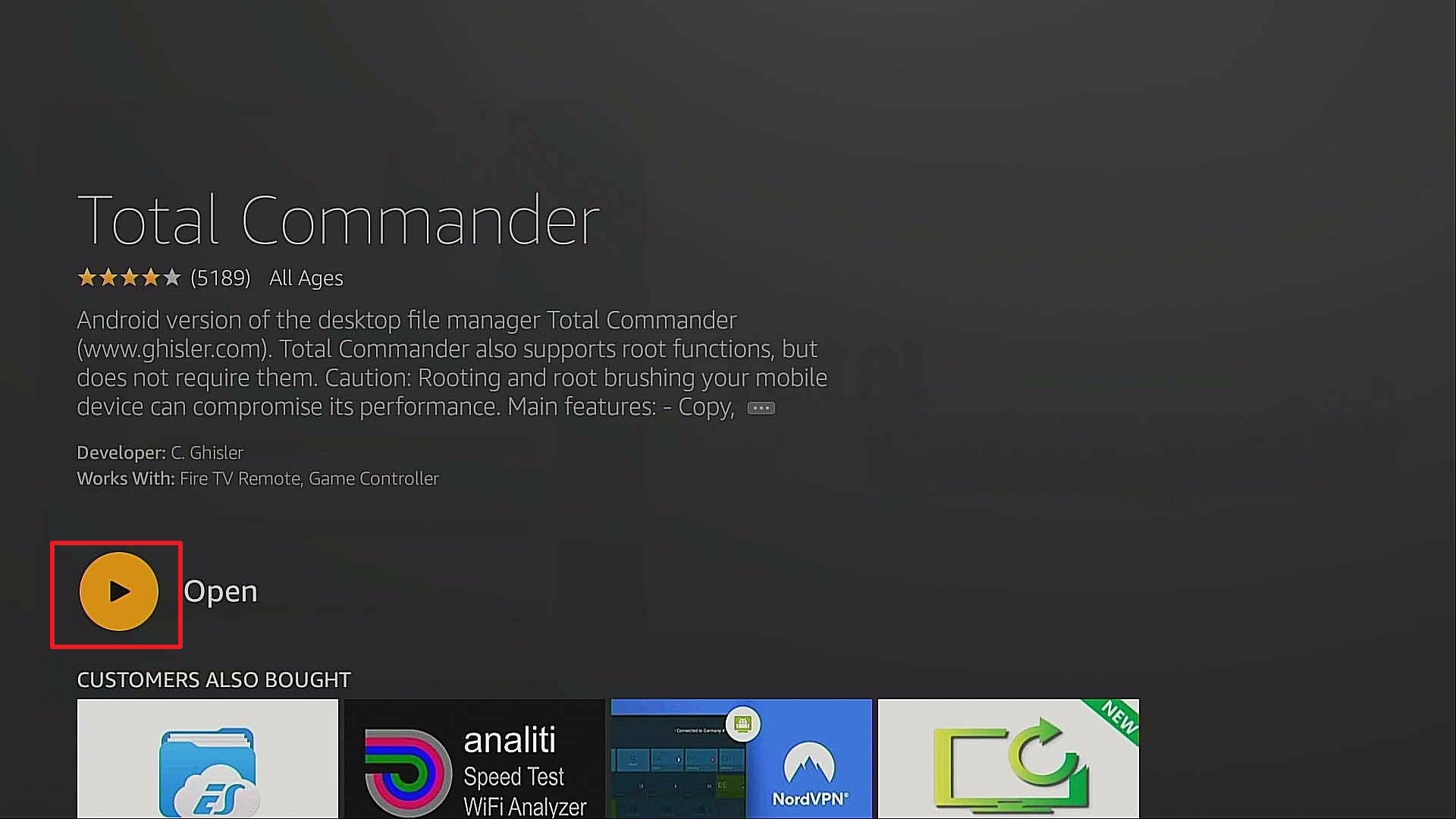 Step 5 Install Total File Commander On Firestick