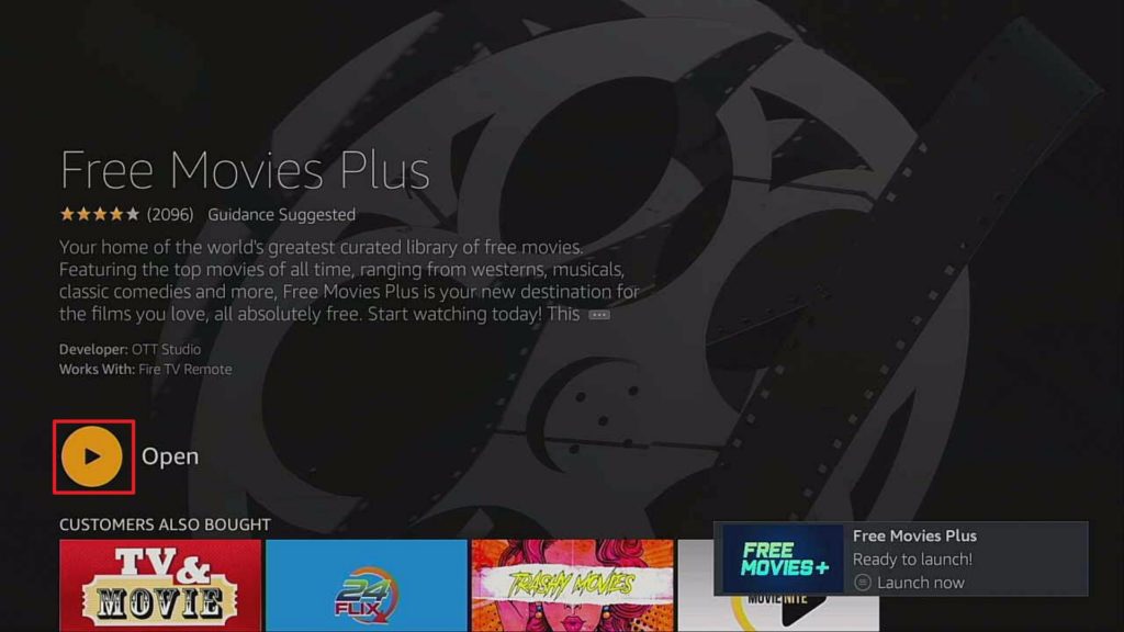 Step 5 Install Free movie plus