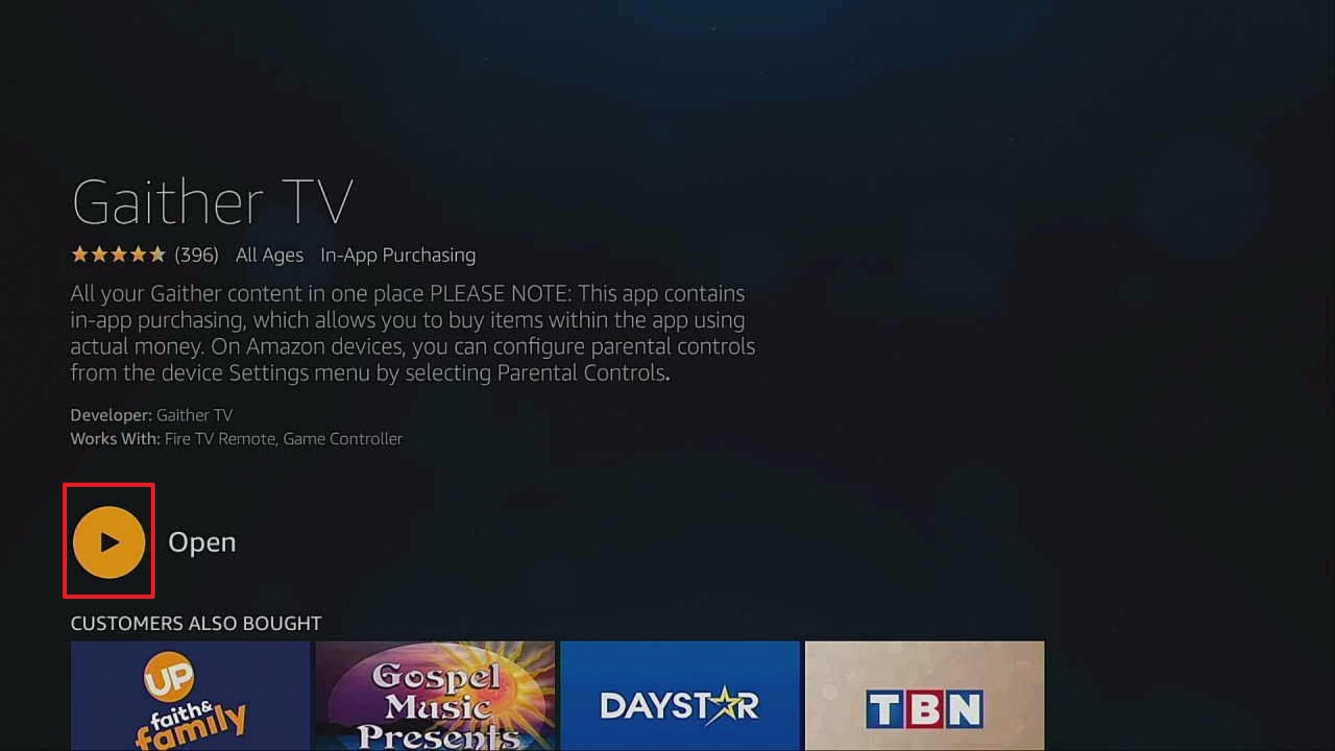 Step 5 Install Gaither TV App on Firestick with Screenshots