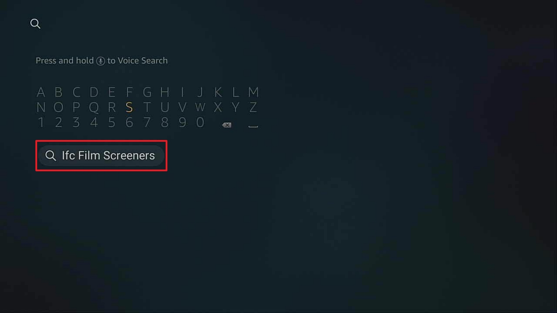 Step 2 Install IFC Film Screeners On Firestick