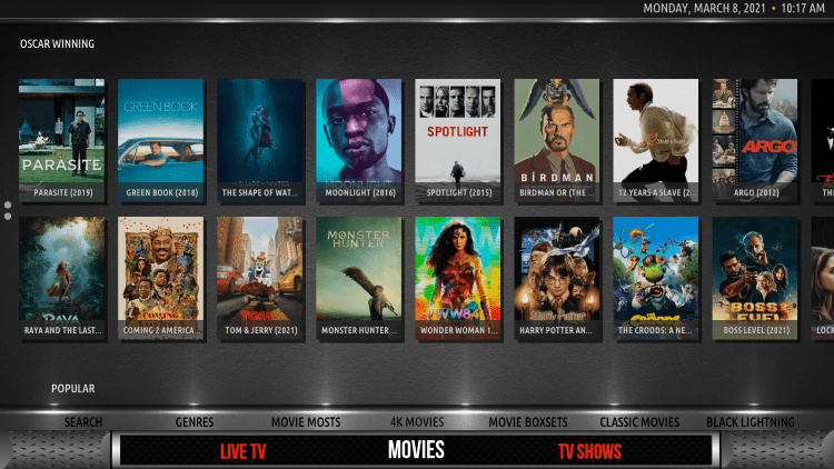 Zilt Kodi Build