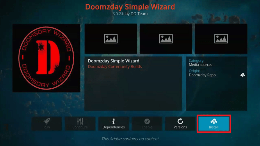 Install Aspire 19 Kodi Build 20