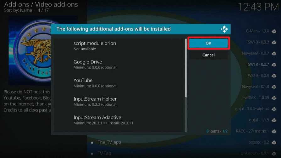 Sealteam6 Kodi Addon