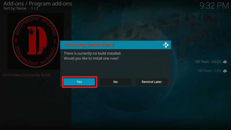 Install Aspire 19 Kodi Build 24