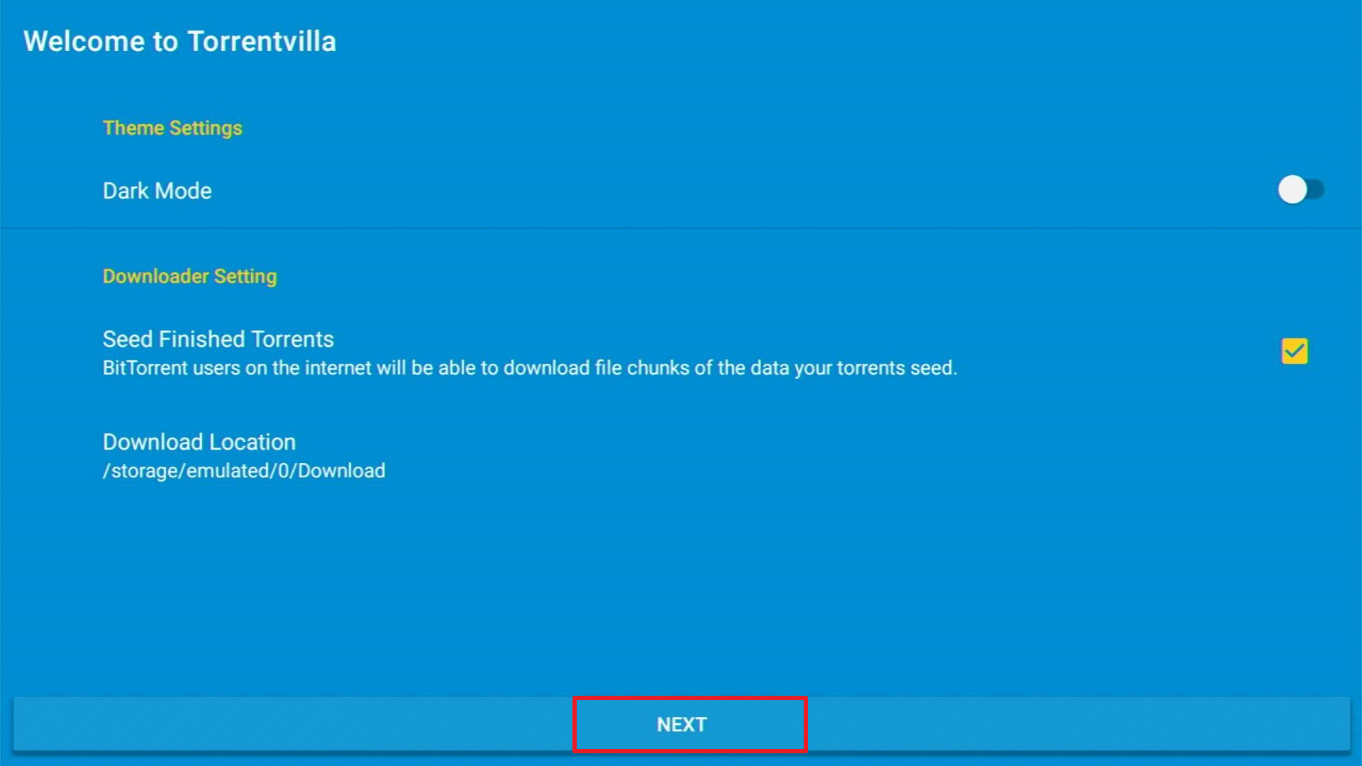 Install Torrentvilla4