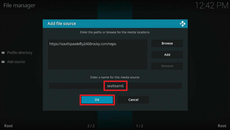 Sealteam6 Kodi Addon