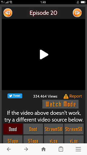 How to stream AniWatcher on Android 4