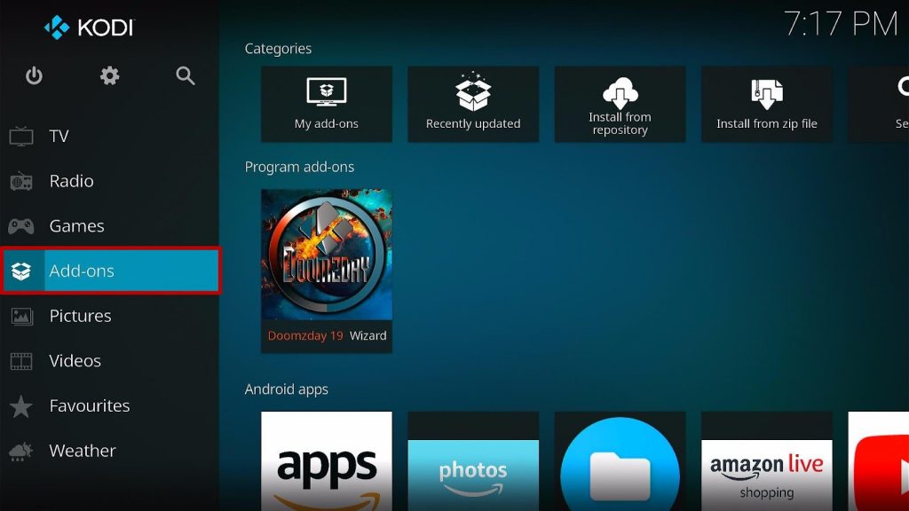 Install BK19 Kodi Build 25