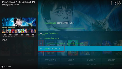 Install Clipz Build on Kodi 19.3 Matrix 21