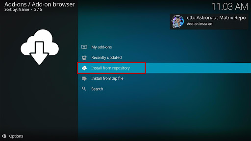 Install Neuromancer Kodi Build 16