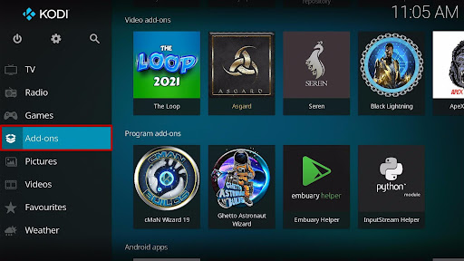 Install Neuromancer Kodi Build 25