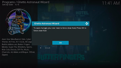 Install Neuromancer Kodi Build 31