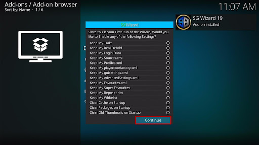 Install SPK Kodi Build 15