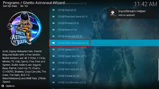 Install Sikflix Reloaded Kodi Build 28