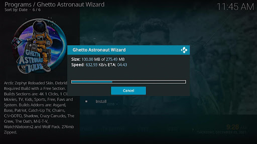 Install Sikflix Reloaded Kodi Build 30