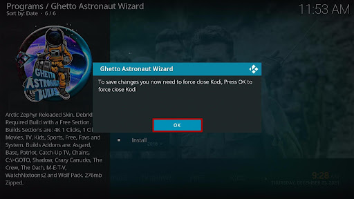 Install Sikflix Reloaded Kodi Build 31