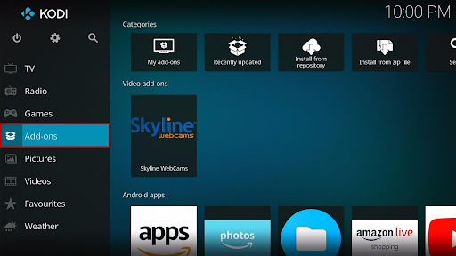 Install Skyline WebCams Kodi Addon 22