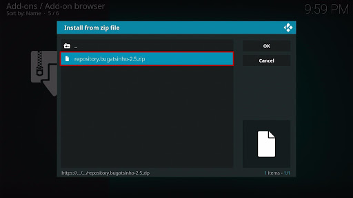 Install SportHD Addon on Kodi 13