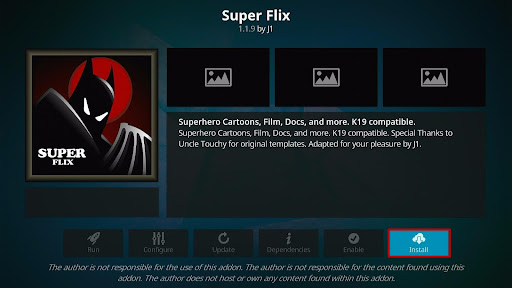 Install Super Flix Kodi Addon 19