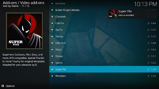 Install Super Flix Kodi Addon 20