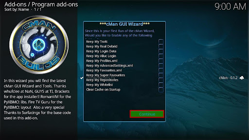 Install The Lite 19 Kodi Build 22