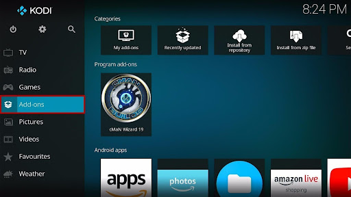 Install The Lite 19 Kodi Build 24