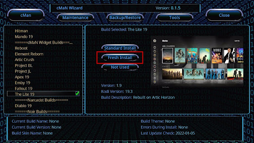 Install The Lite 19 Kodi Build 28