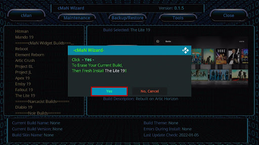 Install The Lite 19 Kodi Build 29