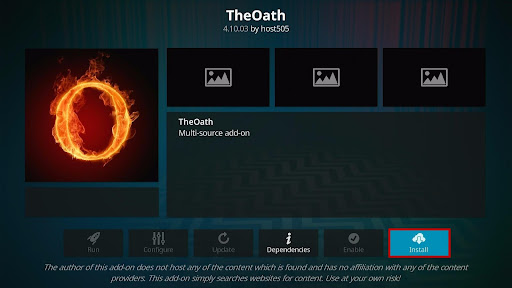 Install TheOath Kodi Addon 19