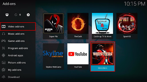 Install Wrestlers Kodi Addon 23