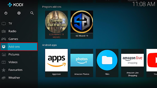 Install Zapier Matrix Kodi Build 17