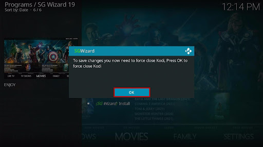 Install Zapier Matrix Kodi Build 26