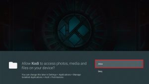 downgrade kodi