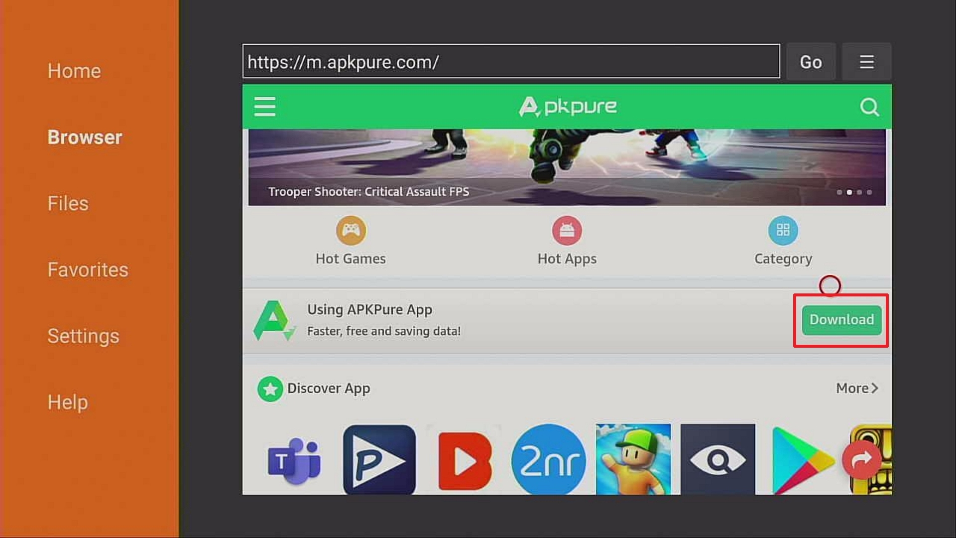 Step 13 Install APKPure Premium On Firestick