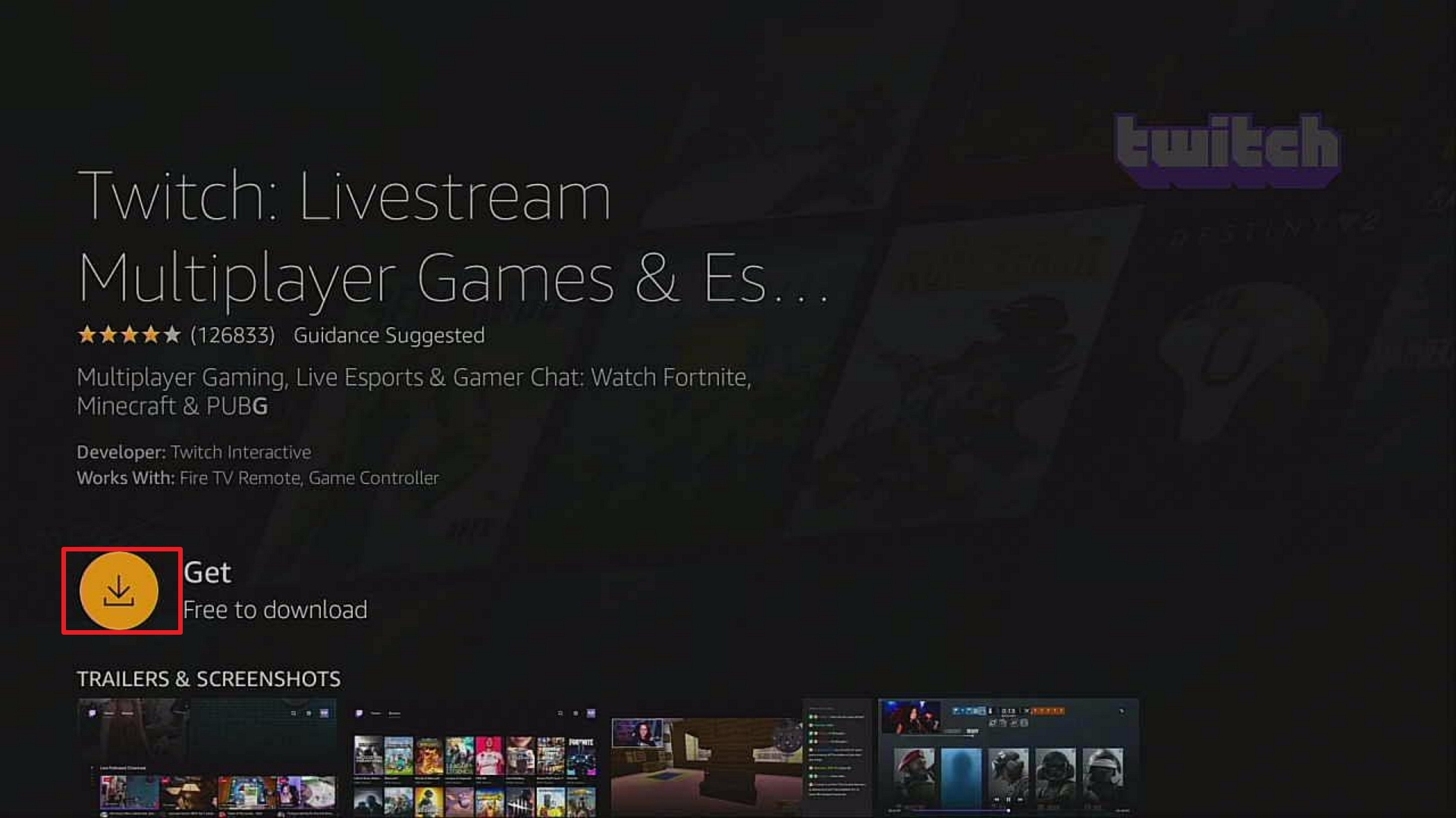 Step 4 Install Twitch TV App on Firestick