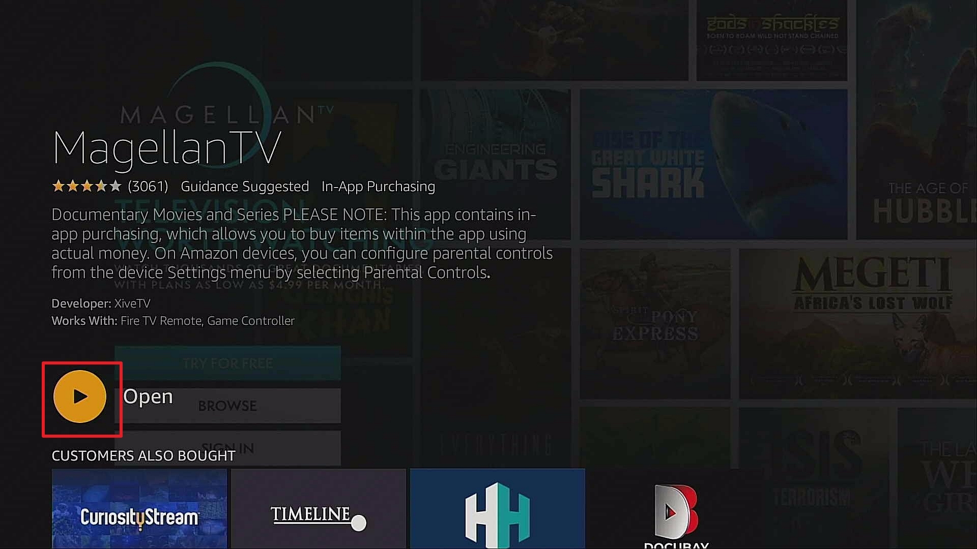 Step 5 Install Magellan TV App On Firestick