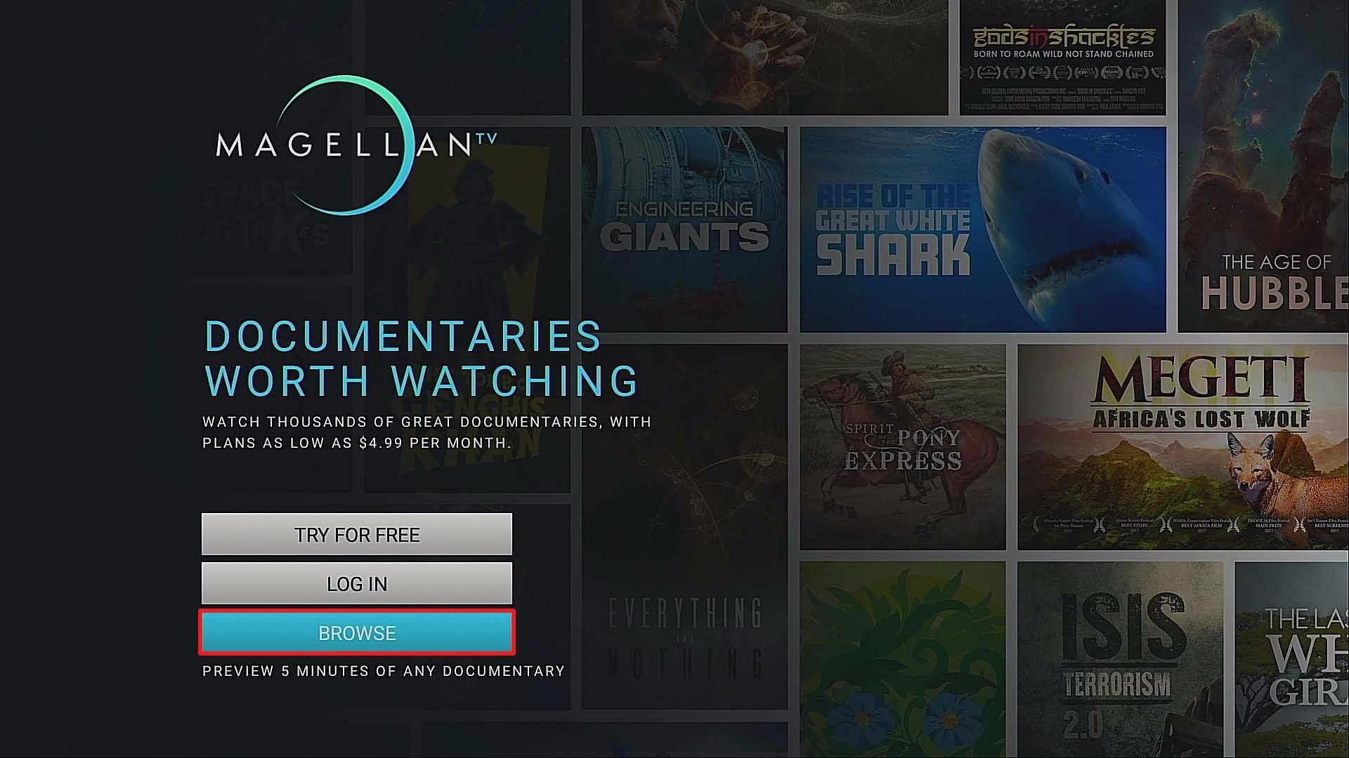 Step 6 Install Magellan TV App On Firestick