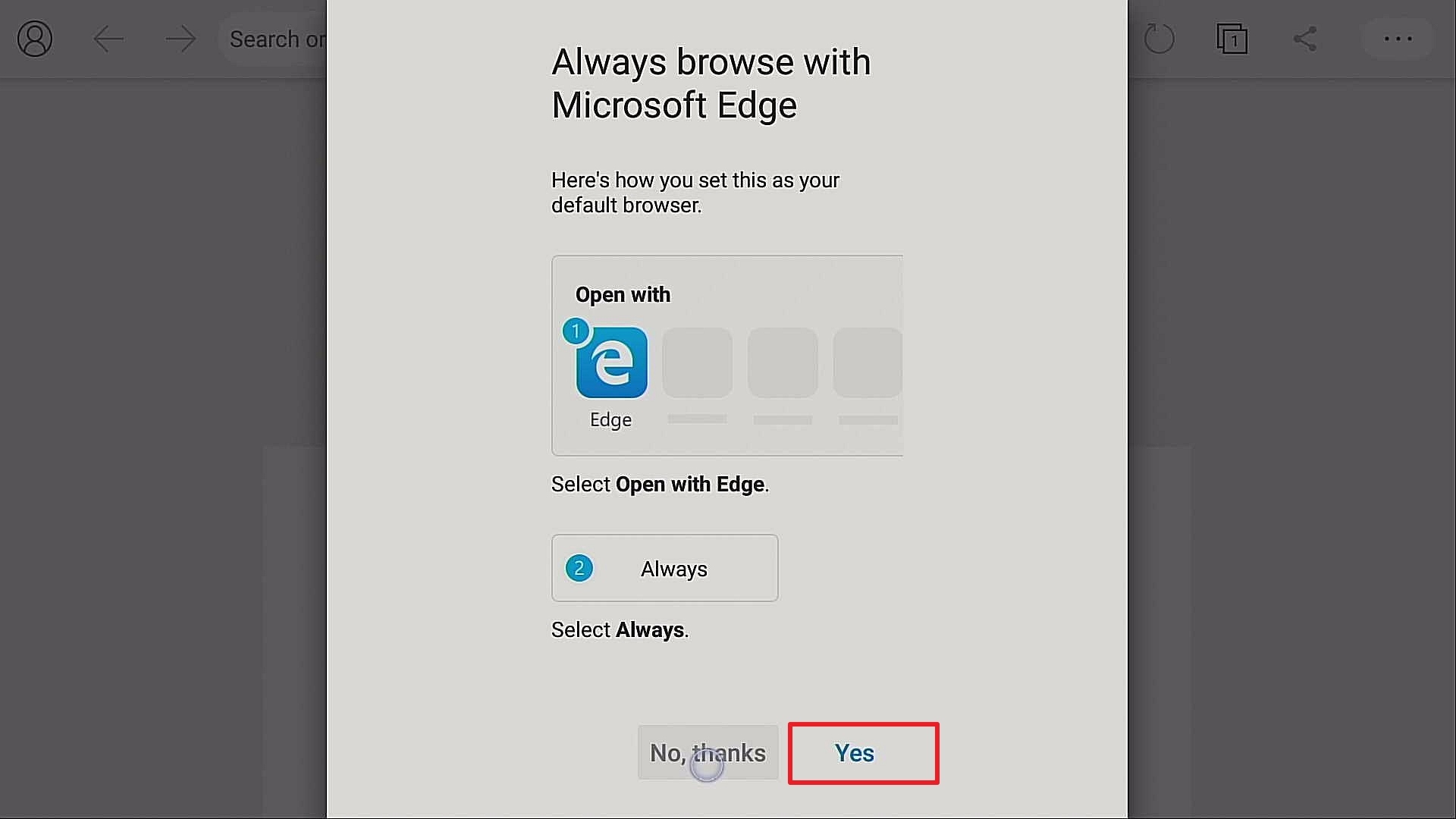 Step 18 Install Microsoft Edge on the Firesticks