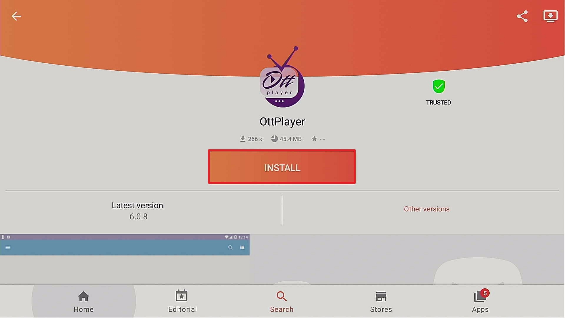 Step 18 Install OttPlayer App on Firestick