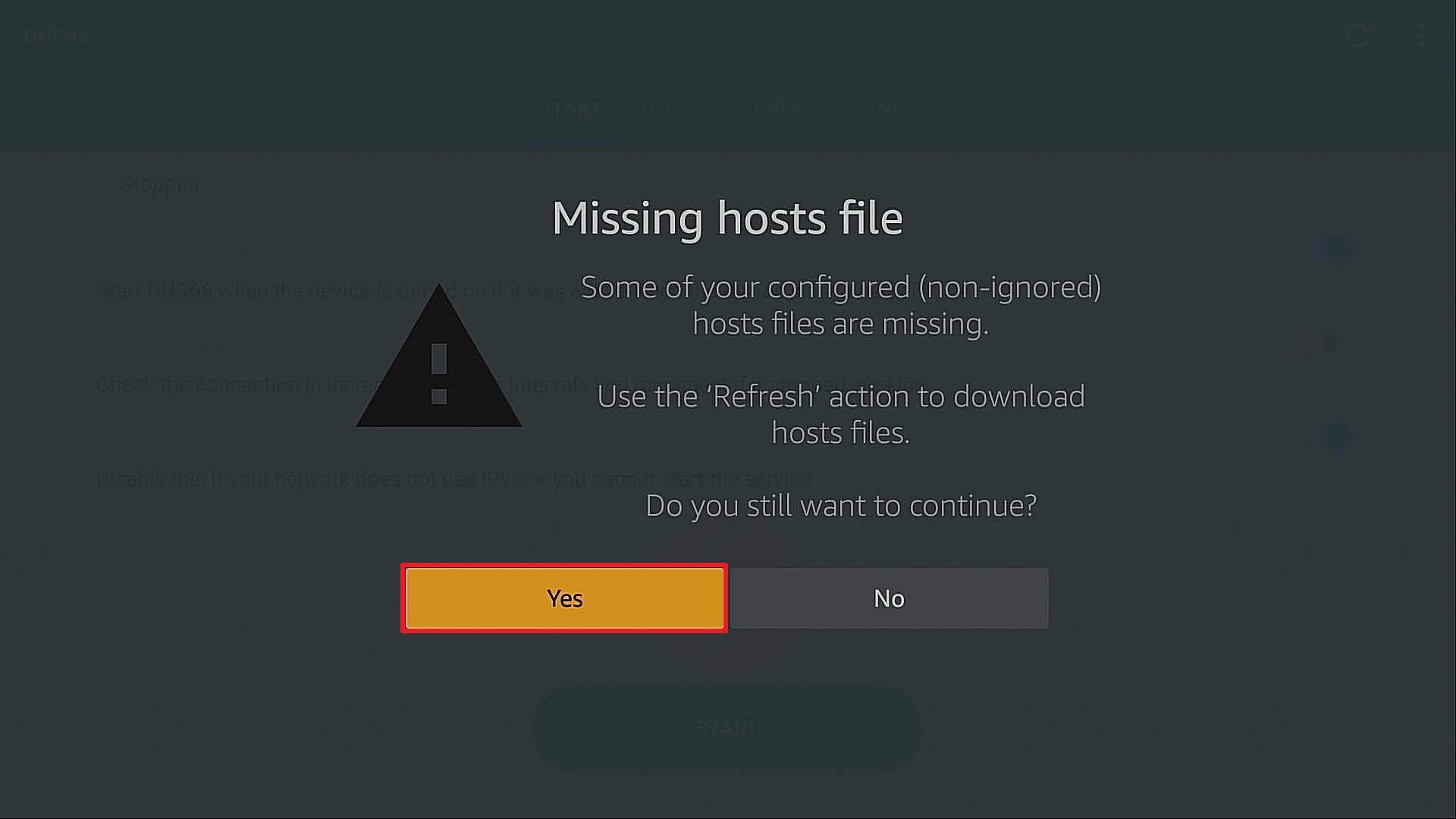 Step 16 Install DNS66 on Firestick