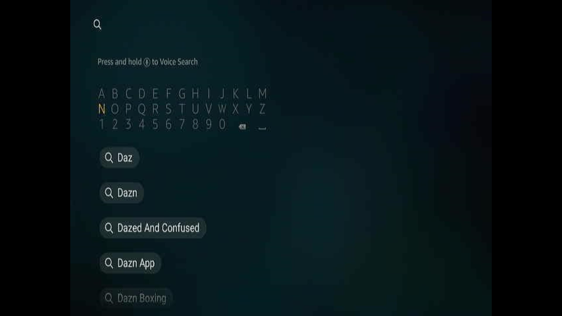 Install DAZN App on Firestick 3