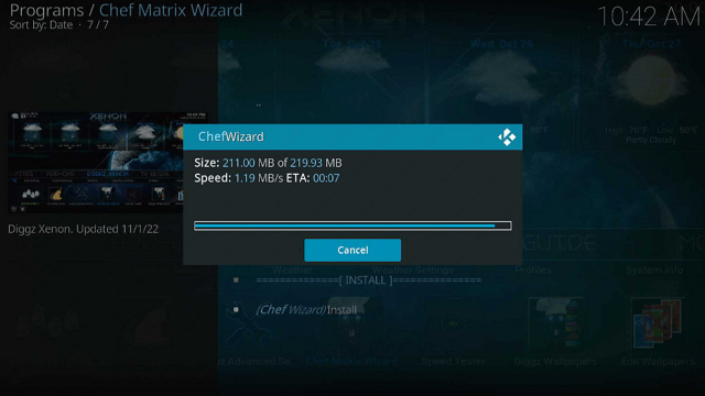Install Diggz Xenon Build On Kodi 19.5 Matrix step 27