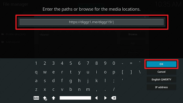 Install Diggz Xenon Build On Kodi 19.5 Matrix step 8