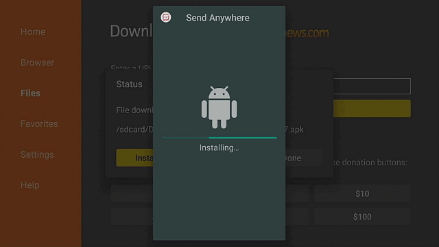 Step 17 Install Send Anywhere on Firestick